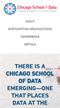 Mobile Screenshot of chicagoschoolofdata.com